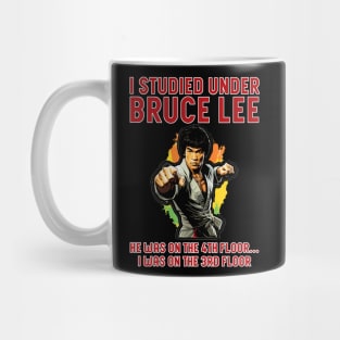 Vintage Bruce Movie Jeet Kune Do Be Water Lee Mug